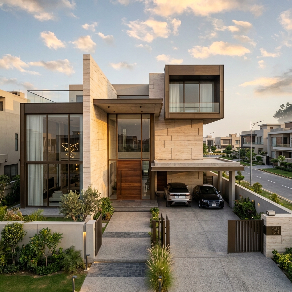 Modern Monolith Residence